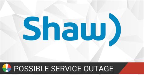 shaw outage list.